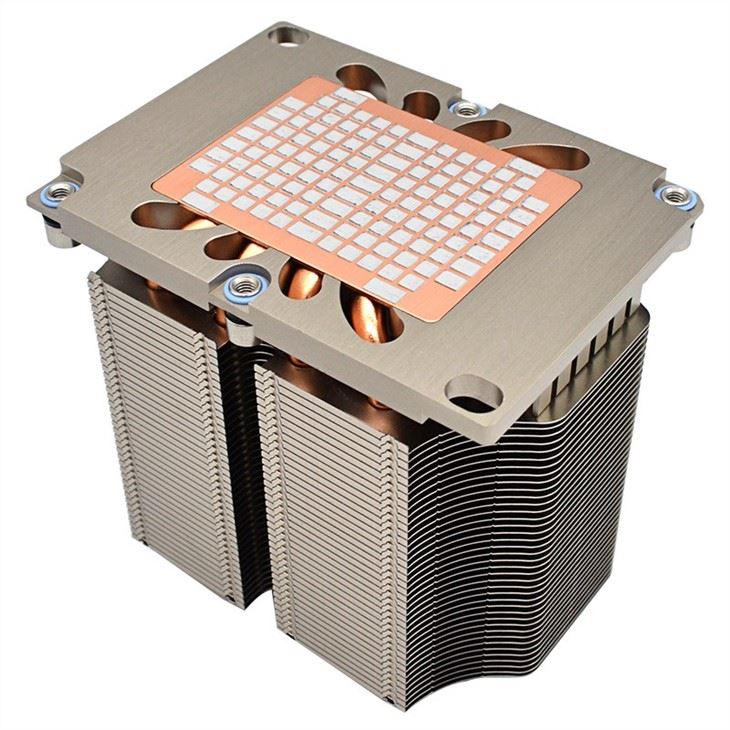 Aluminum Fin Copper Plate Heat Pipe Heat Sink